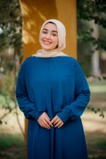 Abaya Open Front Teal